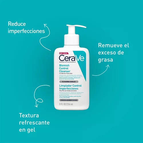 CeraVe Gel Limpiador Control Imperfecciones