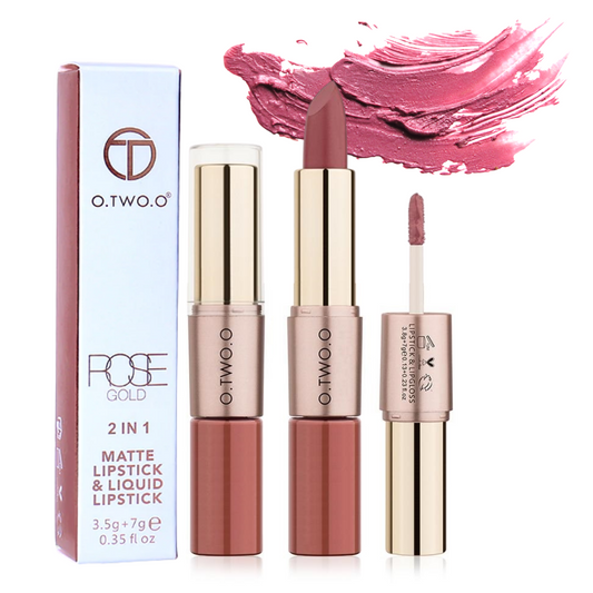 2in1 Matte Lipstick & Lipgloss