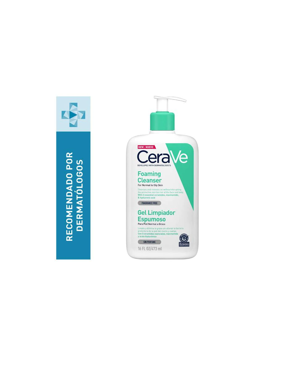 CeraVe Gel Limpiador Espumoso