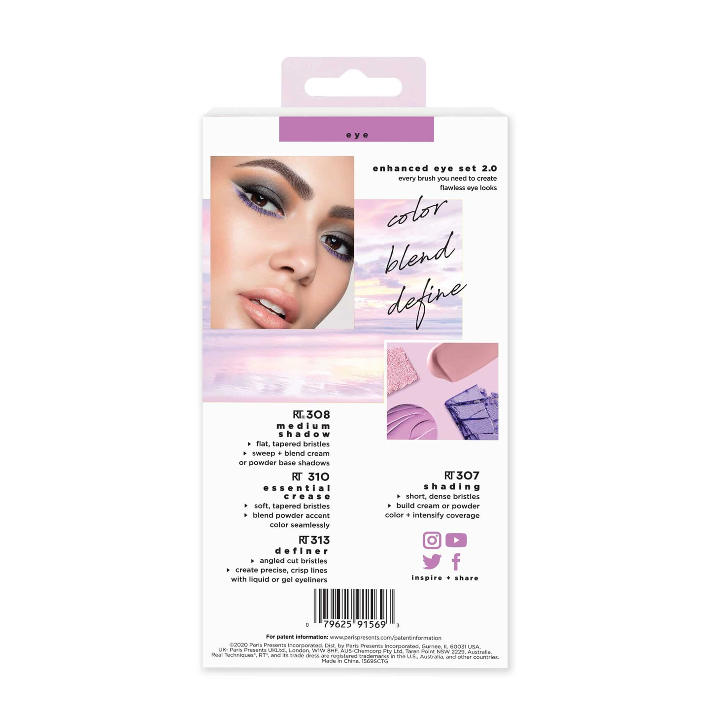 Kit de Brochas Enhanced Eye Set