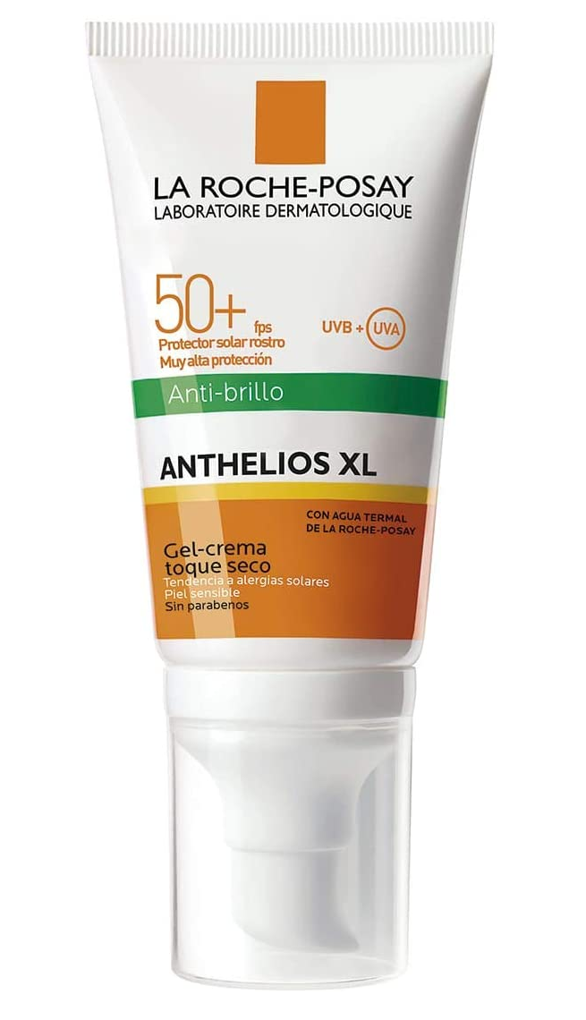 Protector Solar Anthelios Toque Seco Anti brillo FPS 50+