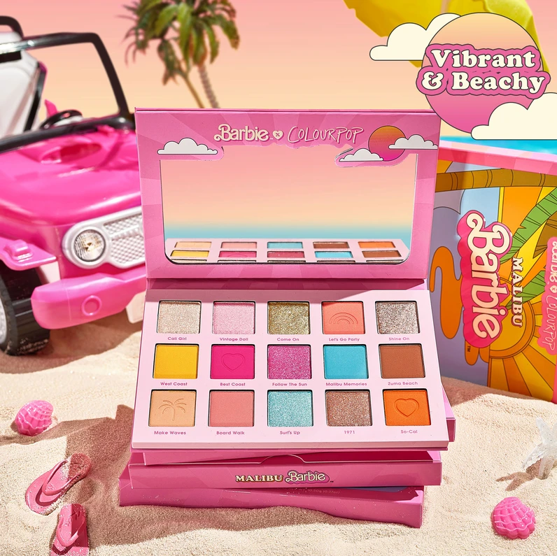 Barbie eyeshadow palette hotsell