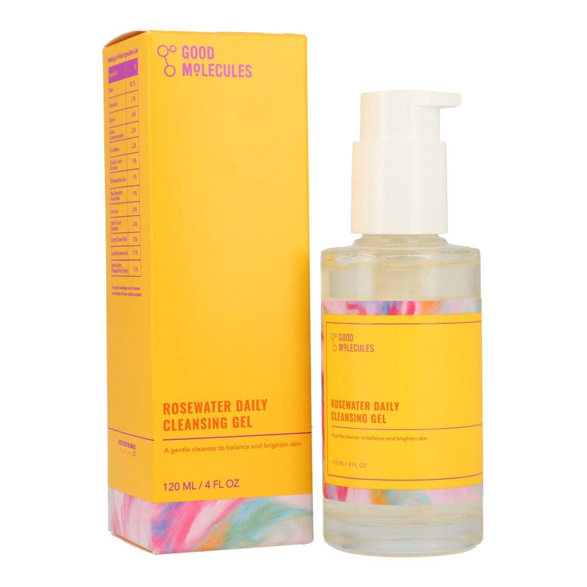 Rosewater Daily Cleansing Gel | Gel facial de limpieza de agua de rosas