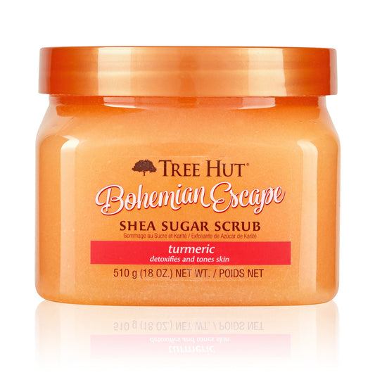 Tree Hut Exfoliante Corporal de Azucar y Bohemian Escape
