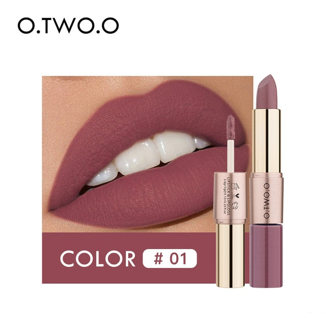 2in1 Matte Lipstick & Lipgloss