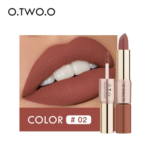 2in1 Matte Lipstick & Lipgloss