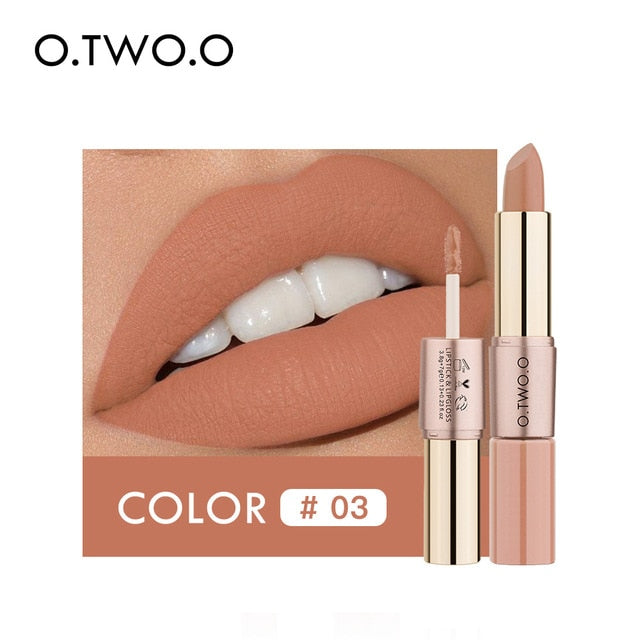 2in1 Matte Lipstick & Lipgloss