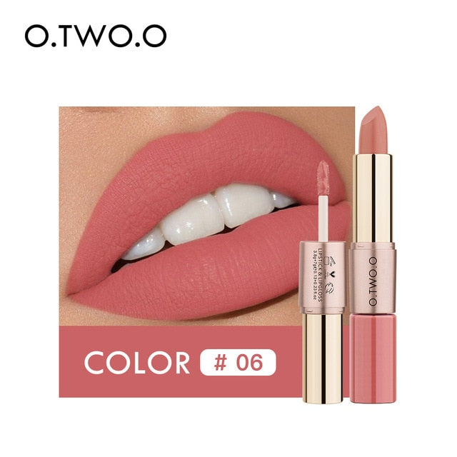 2in1 Matte Lipstick & Lipgloss