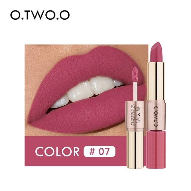 2in1 Matte Lipstick & Lipgloss