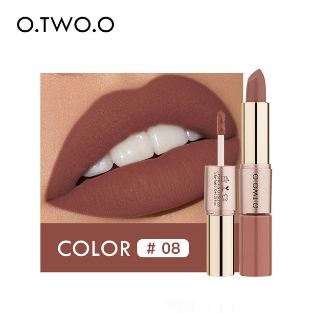 2in1 Matte Lipstick & Lipgloss