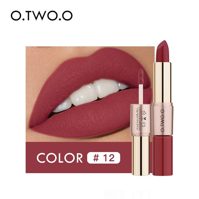 2in1 Matte Lipstick & Lipgloss