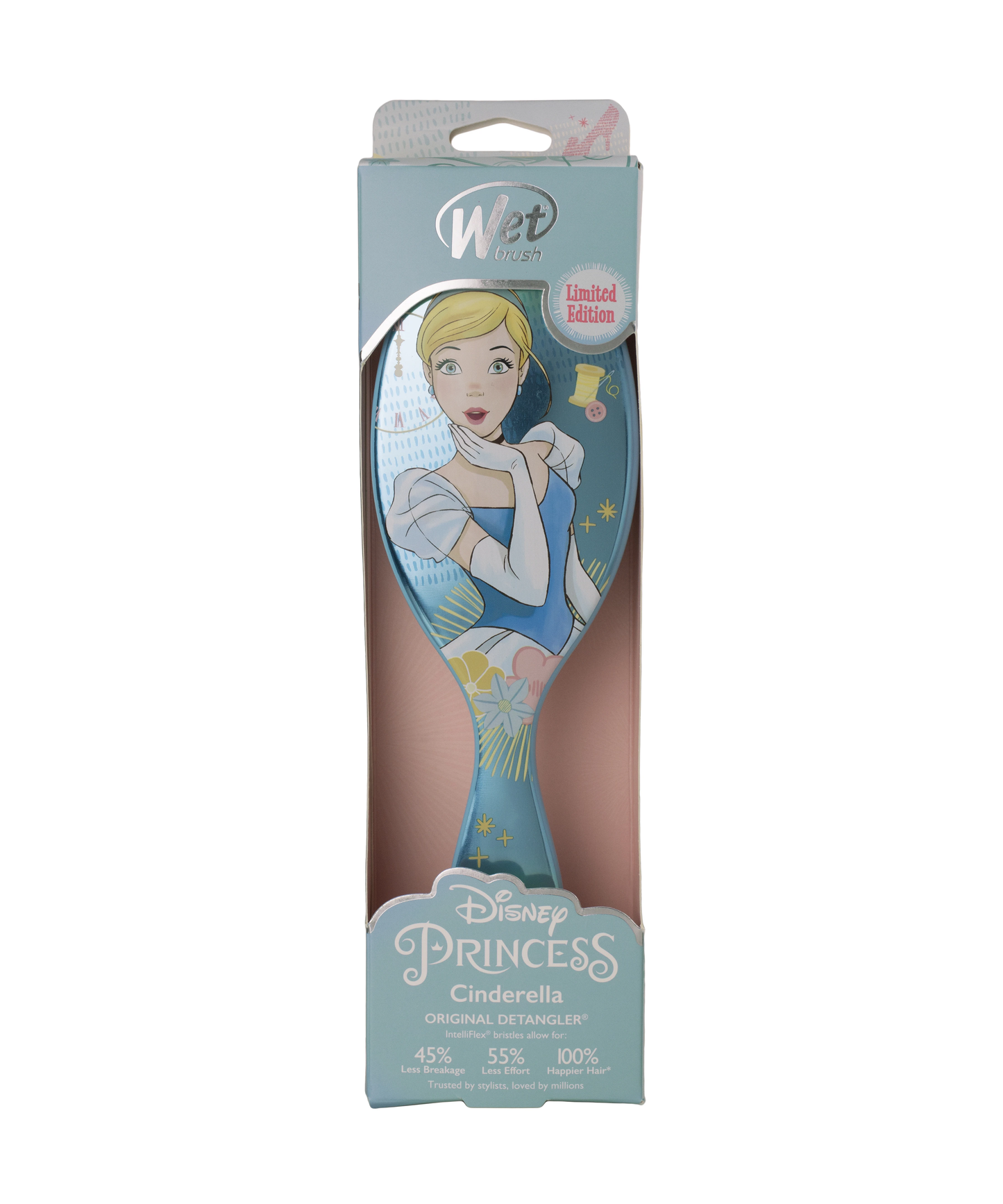 WetBrush Cepillo Desenredante Disney Princess Cinderella