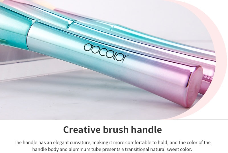 Fantasy - 9pcs Makeup Brushes Set handle
